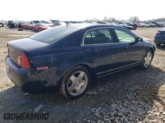 2009 Chevrolet Malibu 2LT with VIN 1G1ZJ577894141255, listed as a Copart auction lot 50225885 with 123,702 mi miles and Salvage Title. Bid and sale history available at DreamBid. Image 3.