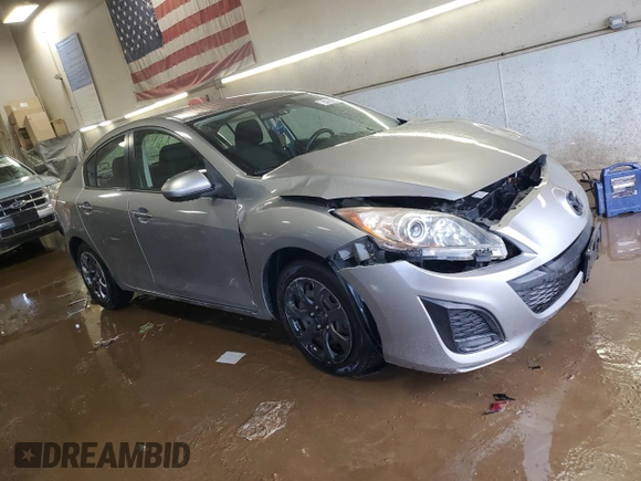 2011 Mazda Mazda3 i Sport with VIN JM1BL1UF2B1900917, listed as a Copart auction lot 50992075 with 131,166 mi miles and Salvage Title. Bid and sale history available at carsss.com. Image 4.