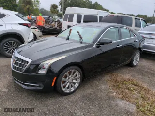 2017 Cadillac ATS Sedan Luxury RWD with VIN 1G6AB5RX9H0164941, listed as a Copart auction lot 74441134 with 0 mi miles and Non Repairable. Bid and sale history available at carsss.com. Image 1.