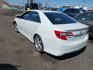 2014 Toyota Camry L with VIN 4T1BF1FK6EU446445, listed as a IAAI auction lot 41941091 with 114,884 mi miles. Bid and sale history available at carsss.com. Image 3.