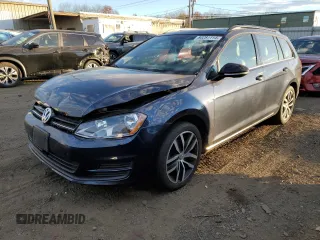 2016 Volkswagen Golf SportWagen TSI S with VIN 3VWC17AU7GM518678, listed as a Copart auction lot 80281114 with 96,949 mi miles and Salvage Title. Bid and sale history available at carsss.com. Image 1.