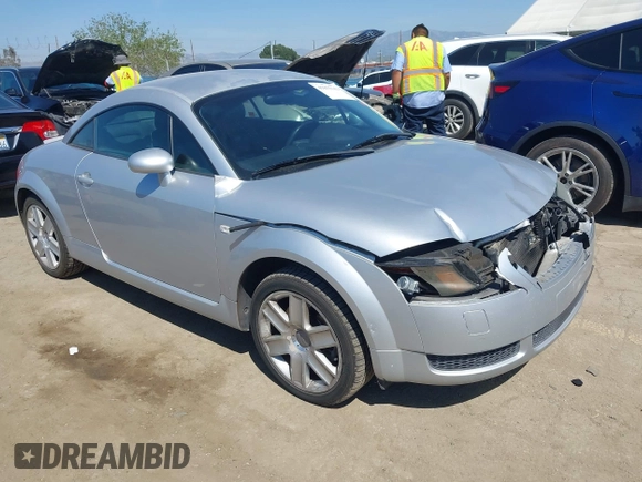 2001 Audi TT z VIN TRUSX28N211034913, wystawiony jako IAAI lot #41855142 z przebiegiem 122 354 mil mil oraz . Historia ofert i sprzedaży dostępna na DreamBid. Obrazek 1.