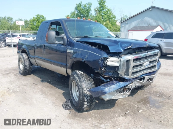 2005 Ford F-250 XL with VIN 1FTSX21535EB12554, listed as a IAAI auction lot 42370629 with 107,235 mi miles and . Bid and sale history available at DreamBid. Image 1.