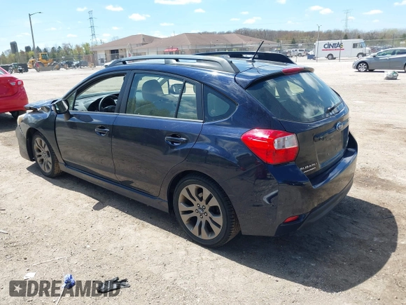 2015 Subaru Impreza Special Sports Premium with VIN JF1GPAT65FH203661, listed as a IAAI auction lot 42193548 with 110,437 mi miles and . Bid and sale history available at DreamBid. Image 3.