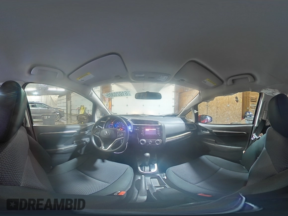 2019 Honda Fit LX with VIN 3HGGK5H46KM753207, listed as a Copart auction lot 61020305 with 25,283 mi miles and Salvage title. Bid and sale history available at DreamBid. Image 14.