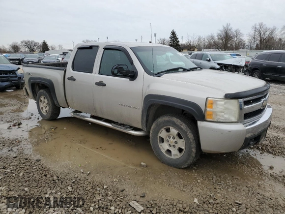 2007 Chevrolet Silverado 1500 LT w/1LT with VIN 3GCEK13C77G501839, listed as a Copart auction lot 42213505 with 0 mi miles and Salvage Title. Bid and sale history available at carsss.com. Image 4.