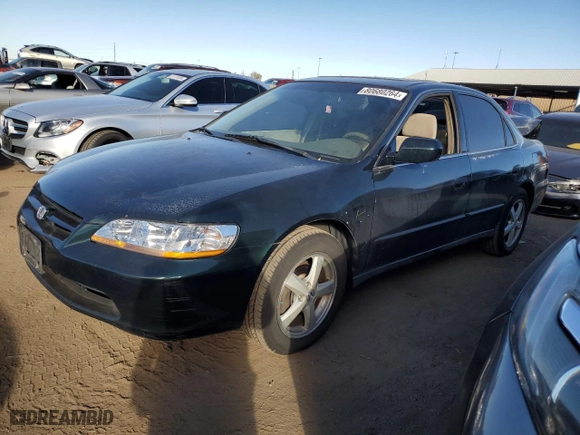 1999 Honda Accord Sdn LX with VIN 1HGCG164XXA056221, listed as a Copart auction lot 80680264 with 152,500 mi miles and Salvage Title. Bid and sale history available at carsss.com. Image 1.