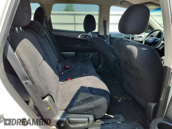 2016 Nissan Pathfinder S with VIN 5N1AR2MN8GC661680, listed as a Copart auction lot 59796815 with 162,104 mi miles and Salvage title. Bid and sale history available at DreamBid. Image 10.