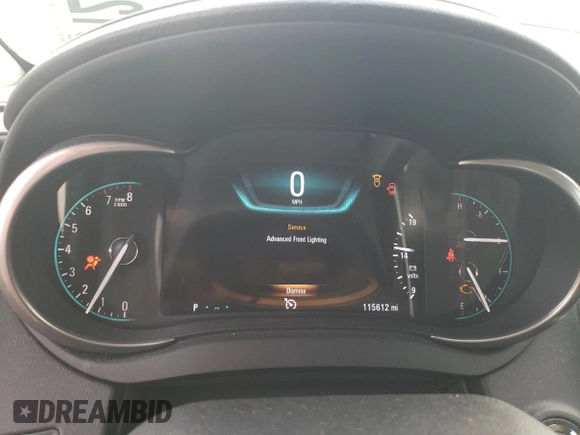 2014 Buick LaCrosse Premium II with VIN 1G4GF5G36EF207938, listed as a Copart auction lot 61226035 with 115,612 mi miles and Salvage title. Bid and sale history available at DreamBid. Image 9.