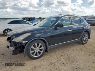 2008 Infiniti EX Journey with VIN JNKAJ09E58M306808, listed as a Copart auction lot 62762865 with 191,383 mi miles and Salvage title. Bid and sale history available at DreamBid. Image 1.
