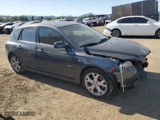 2009 Mazda Mazda3 s Touring with VIN JM1BK344991249017, listed as a Copart auction lot 51869355 with 159,183 mi miles and Salvage Title. Bid and sale history available at carsss.com. Image 4.