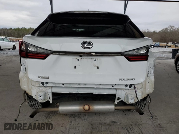 2022 Lexus RX with VIN 2T2YZMDA1NC319323, listed as a Copart auction lot 87375604 with 41,248 mi miles and Salvage Title. Bid and sale history available at carsss.com. Image 6.