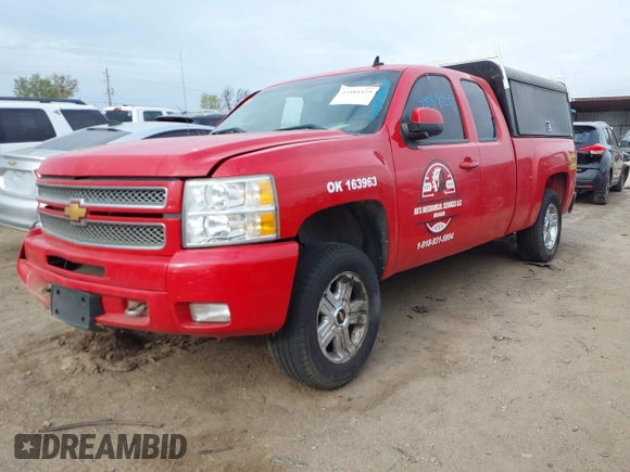 2012 Chevrolet Silverado 1500 LT with VIN 1GCRKSE75CZ250255, listed as a IAAI auction lot 41888459 with 298,362 mi miles. Bid and sale history available at carsss.com. Image 2.