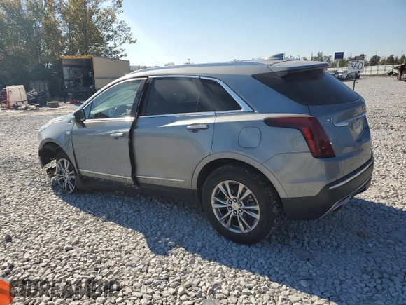 2023 Cadillac XT5 FWD Premium Luxury with VIN 1GYKNCRS6PZ100071, listed as a Copart auction lot 76248224 with 25,613 mi miles and Salvage Title. Bid and sale history available at carsss.com. Image 2.