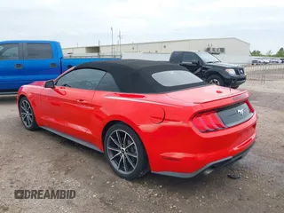 2018 Ford Mustang EcoBoost Premium with VIN 1FATP8UH3J5124720, listed as a IAAI auction lot 41897301 with 83,392 mi miles and . Bid and sale history available at carsss.com. Image 3.