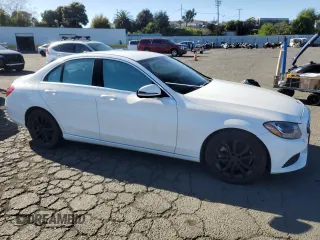 2016 Mercedes-Benz C 300 with VIN 55SWF4JB8GU161920, listed as a Copart auction lot 50523615 with 134,801 mi miles and Clean Title. Bid and sale history available at carsss.com. Image 4.