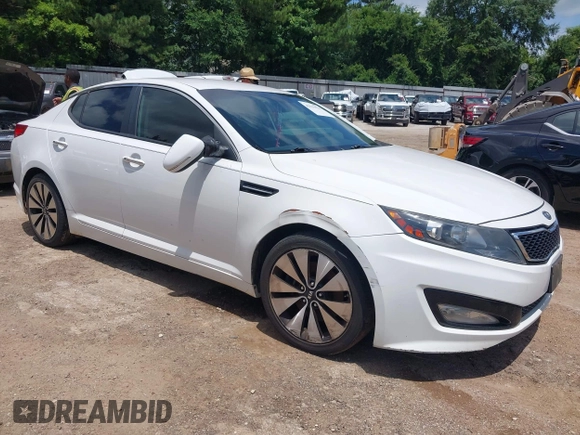 2012 Kia Optima SX z VIN 5XXGR4A68CG002791, wystawiony jako IAAI lot #42531924 z przebiegiem 180 153 mil mil oraz . Historia ofert i sprzedaży dostępna na DreamBid. Obrazek 1.