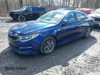2016 Kia Optima LX Turbo with VIN 5XXGT4L13GG075267, listed as a IAAI auction lot 41750500 with 86,917 mi miles. Bid and sale history available at carsss.com. Image 16.