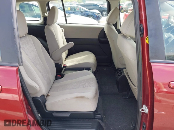 2012 Mazda 5 Sport with VIN JM1CW2BL9C0107471, listed as a IAAI auction lot 42021285 with 104,851 mi miles. Bid and sale history available at carsss.com. Image 8.