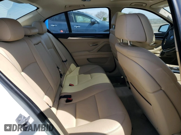 2014 BMW 5 Series 528i with VIN WBA5A5C51ED510345, listed as a Copart auction lot 48474095 with 91,515 mi miles and Salvage Title. Bid and sale history available at carsss.com. Image 10.
