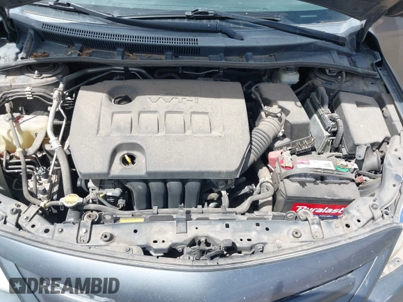 2011 Toyota Corolla L with VIN 2T1BU4EEXBC559590, listed as a IAAI auction lot 42101256 with 163,307 mi miles and . Bid and sale history available at DreamBid. Image 10.
