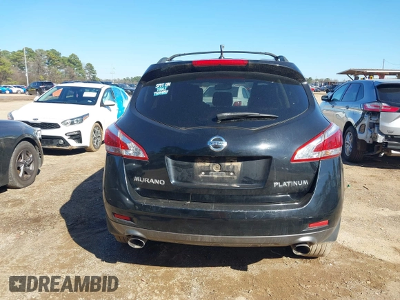 2014 Nissan Murano SL with VIN JN8AZ1MU7EW413510, listed as a IAAI auction lot 41554798 with 137,055 mi miles and . Bid and sale history available at carsss.com. Image 17.
