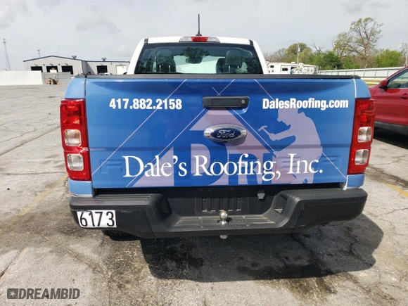 2021 Ford Ranger XL with VIN 1FTER1EH6MLD76173, listed as a Copart auction lot 54679065 with 59,242 mi miles and Clean Title. Bid and sale history available at carsss.com. Image 6.