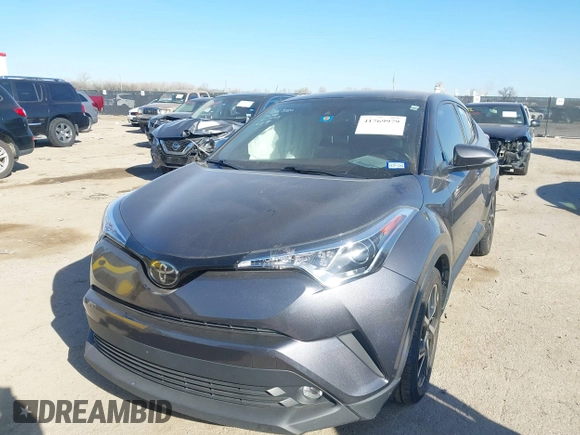 2019 Toyota C-HR XLE with VIN JTNKHMBX1K1062180, listed as a IAAI auction lot 41769979 with 75,159 mi miles. Bid and sale history available at carsss.com. Image 17.