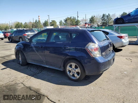 2009 Pontiac Vibe with VIN 5Y2SM67009Z471404, listed as a Copart auction lot 53368555 with 139,999 mi miles and Clean Title. Bid and sale history available at carsss.com. Image 2.