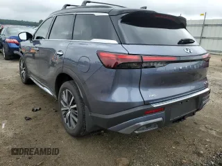 2024 Infiniti QX60 Autograph with VIN 5N1DL1HU0RC351441, listed as a Copart auction lot 63048824 with 6,953 mi miles and Salvage title. Bid and sale history available at DreamBid. Image 2.