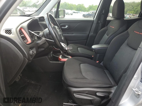 2018 Jeep Renegade Trailhawk с VIN ZACCJBCB7JPG93731, выставлен на аукционе Copart как лот 60028905 с пробегом 96 795 миль миль и Списание • Salvage title. История ставок и продаж доступна на DreamBid. Изображение 7.