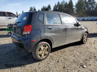 2008 Chevrolet Aveo LS with VIN KL1TD66608B164419, listed as a Copart auction lot 51552215 with 158,791 mi miles and Salvage Title. Bid and sale history available at DreamBid. Image 3.