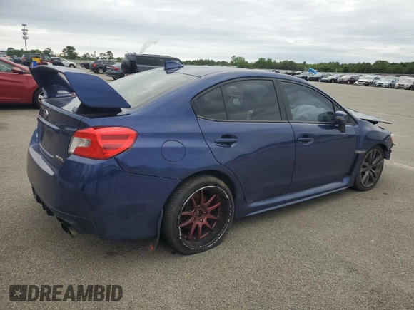 2017 Subaru WRX Premium with VIN JF1VA1E63H9832189, listed as a Copart auction lot 60117895 with 120,017 mi miles and Salvage title. Bid and sale history available at DreamBid. Image 3.