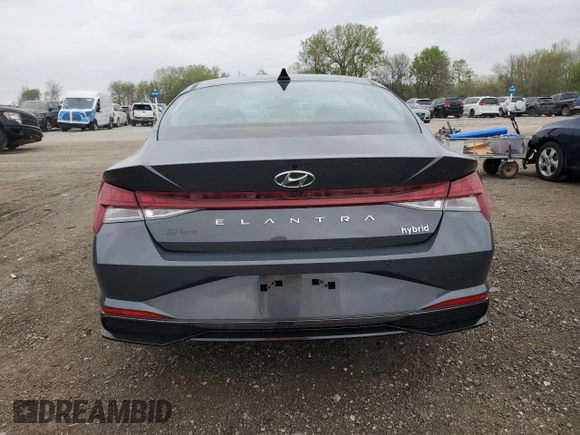 2023 Hyundai Elantra Limited z VIN KMHLN4AJXPU070150, wystawiony jako Copart lot #53938995 z przebiegiem 27 508 mil mil oraz Szkoda całkowita • Salvage title. Historia ofert i sprzedaży dostępna na DreamBid. Obrazek 6.