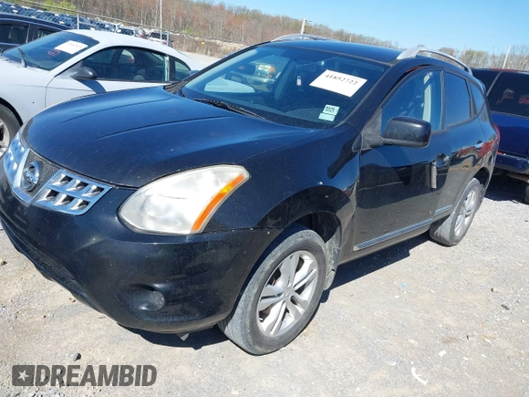 2013 Nissan Rogue S with VIN JN8AS5MT0DW529200, listed as a IAAI auction lot 41852722 with Not Provided miles. Bid and sale history available at carsss.com. Image 2.