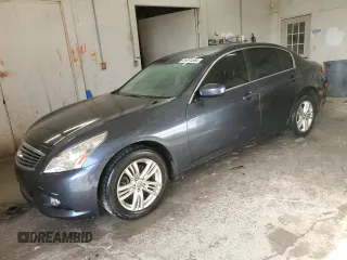 2012 Infiniti G25 Sedan x with VIN JN1DV6AR0CM731630, listed as a Copart auction lot 84908564 with 182,043 mi miles and Salvage Title. Bid and sale history available at carsss.com. Image 1.