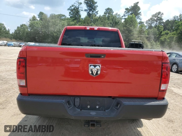 2020 Ram 1500 Tradesman with VIN 1C6RR6FG0LS121437, listed as a Copart auction lot 59669285 with 67,389 mi miles and Salvage title. Bid and sale history available at DreamBid. Image 6.