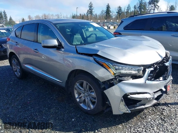 2020 Acura RDX Advance with VIN 5J8TC2H74LL041625, listed as a IAAI auction lot 41873138 with 50,756 mi miles and . Bid and sale history available at DreamBid. Image 1.