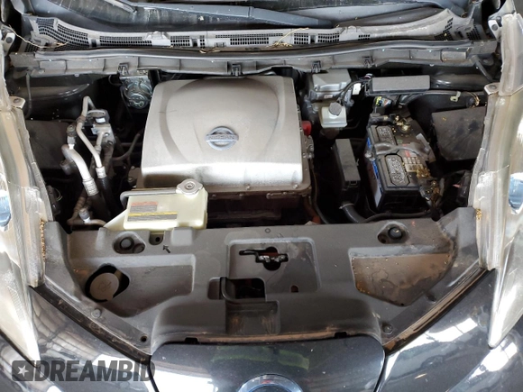 2013 Nissan LEAF SL with VIN 1N4AZ0CPXDC405554, listed as a Copart auction lot 52554505 with 65,153 mi miles and Clean Title. Bid and sale history available at DreamBid. Image 11.
