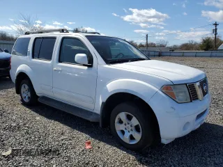 2007 Nissan Pathfinder SE with VIN 5N1AR18W27C608017, listed as a Copart auction lot 48238565 with 153,722 mi miles and Salvage Title. Bid and sale history available at carsss.com. Image 4.