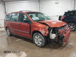 2008 Dodge Grand Caravan SE with VIN 2D8HN44HX8R712417, listed as a IAAI auction lot 41226219 with 159,440 mi miles and . Bid and sale history available at DreamBid. Image 1.