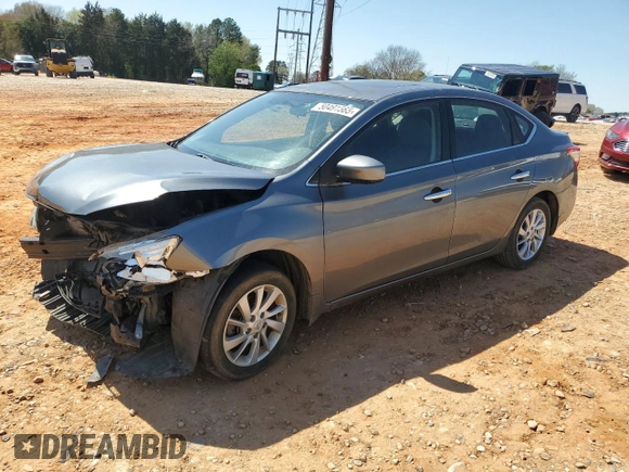 2015 Nissan Sentra SV with VIN 3N1AB7AP8FY314919, listed as a Copart auction lot 50491565 with 142,558 mi miles and Salvage Title. Bid and sale history available at carsss.com. Image 1.