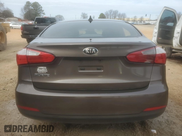 2014 Kia Forte LX with VIN KNAFX4A64E5060340, listed as a Copart auction lot 88545805 with Not Provided miles and Salvage Title. Bid and sale history available at carsss.com. Image 6.