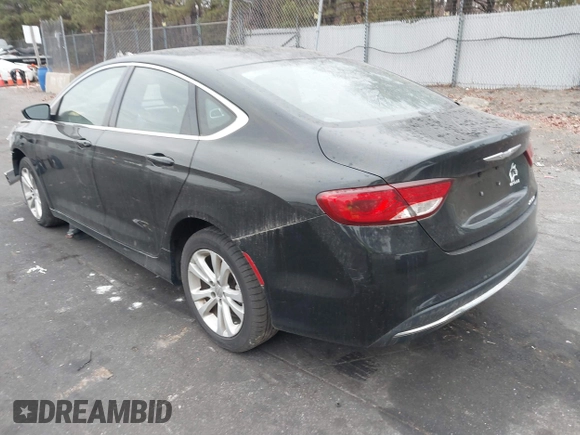 2015 Chrysler 200 Limited with VIN 1C3CCCABXFN709136, listed as a IAAI auction lot 40913236 with 100,774 mi miles and . Bid and sale history available at DreamBid. Image 3.