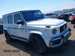 2021 Mercedes-Benz G AMG G 63 with VIN W1NYC7HJ8MX399892, listed as a IAAI auction lot 41848449 with 23,800 mi miles. Bid and sale history available at carsss.com. Image 13.