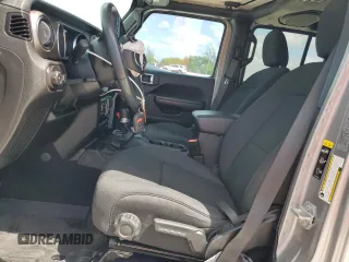 2020 Jeep Wrangler Unlimited Willys with VIN 1C4HJXDG7LW186671, listed as a Copart auction lot 54090865 with 67,882 mi miles and Salvage title. Bid and sale history available at DreamBid. Image 7.