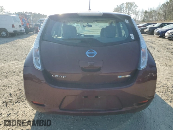 2016 Nissan LEAF SV with VIN 1N4BZ0CP8GC304599, listed as a Copart auction lot 50728855 with 48,410 mi miles and Salvage Title. Bid and sale history available at carsss.com. Image 6.