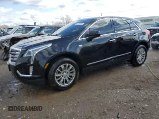 2017 Cadillac XT5 Luxury AWD with VIN 1GYKNDRSXHZ230720, listed as a Copart auction lot 49722095 with 108,972 mi miles and Salvage Title. Bid and sale history available at DreamBid. Image 1.