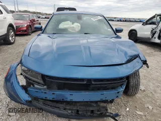 2022 Dodge Charger SXT with VIN 2C3CDXBG1NH255476, listed as a Copart auction lot 88088825 with 45,705 mi miles and Salvage Title. Bid and sale history available at DreamBid. Image 5.