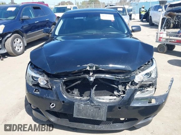 2008 BMW 5 Series 550i with VIN WBANW53598CT53966, listed as a IAAI auction lot 41947937 with 177,610 mi miles. Bid and sale history available at carsss.com. Image 12.